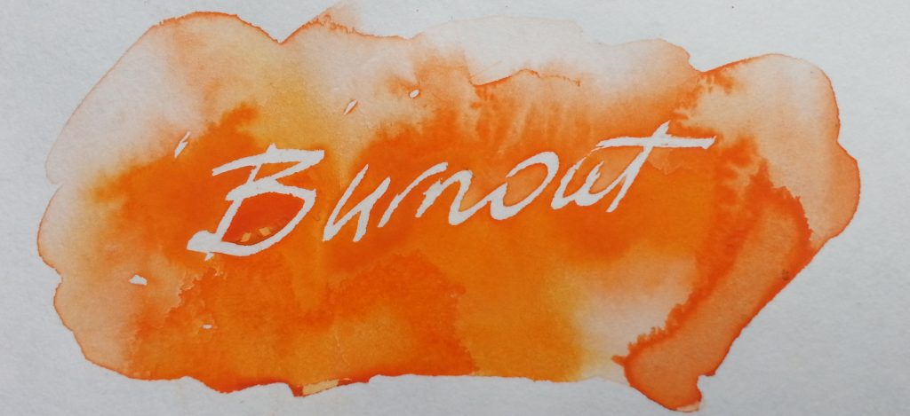 Burnout - Avoiding stress as an artist.