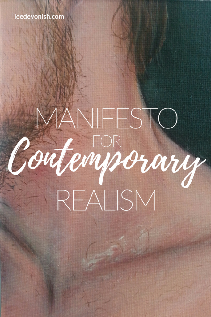 How I define contemporary realism in relation to my art practice - and how that relates to 'traditional' figuration.