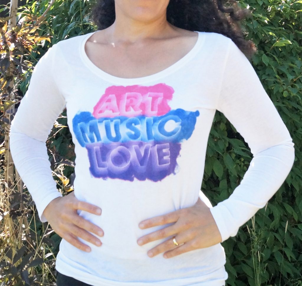 Art Music Love T shirt