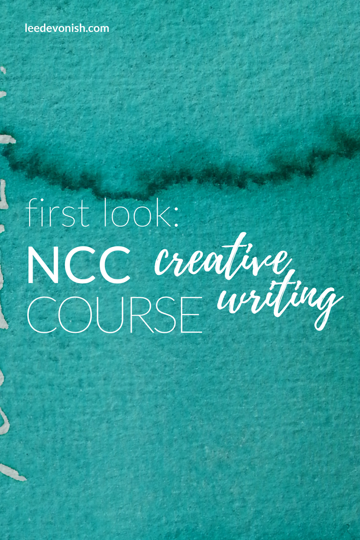 First Look: NCC Creative Writing Course