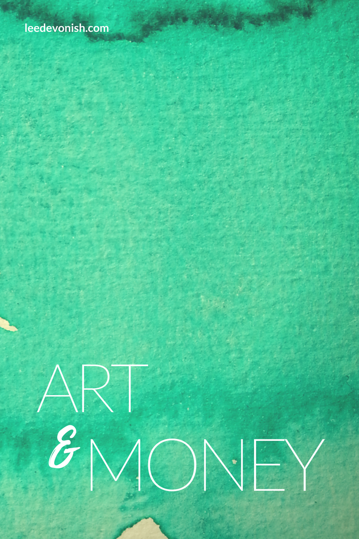 Art & Money: why selling art is not selling out - an introduction to my new work about money.