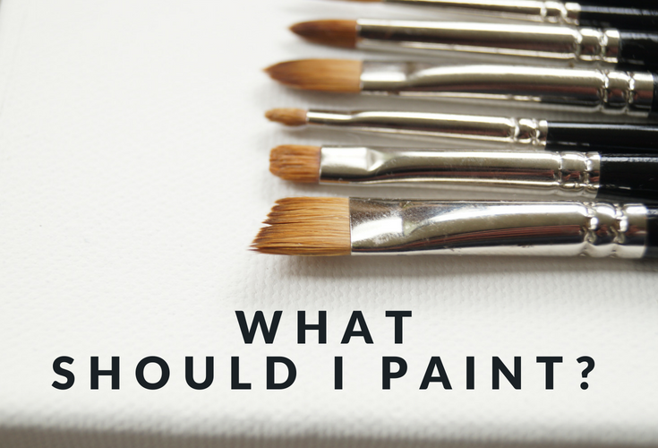 What Should I Paint? | Lee Devonish