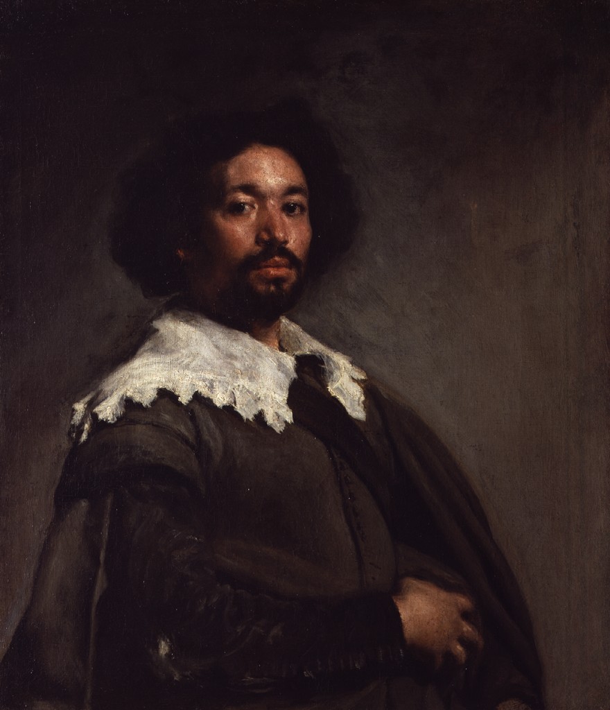 Juan de Pareja by Diego Velazquez. An historical antecedent to work by Barkley L. Hendricks.