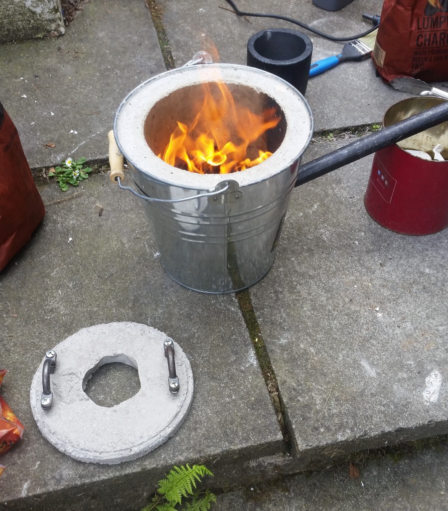 Studio Notes: Building A Bucket Foundry - Lee Devonish