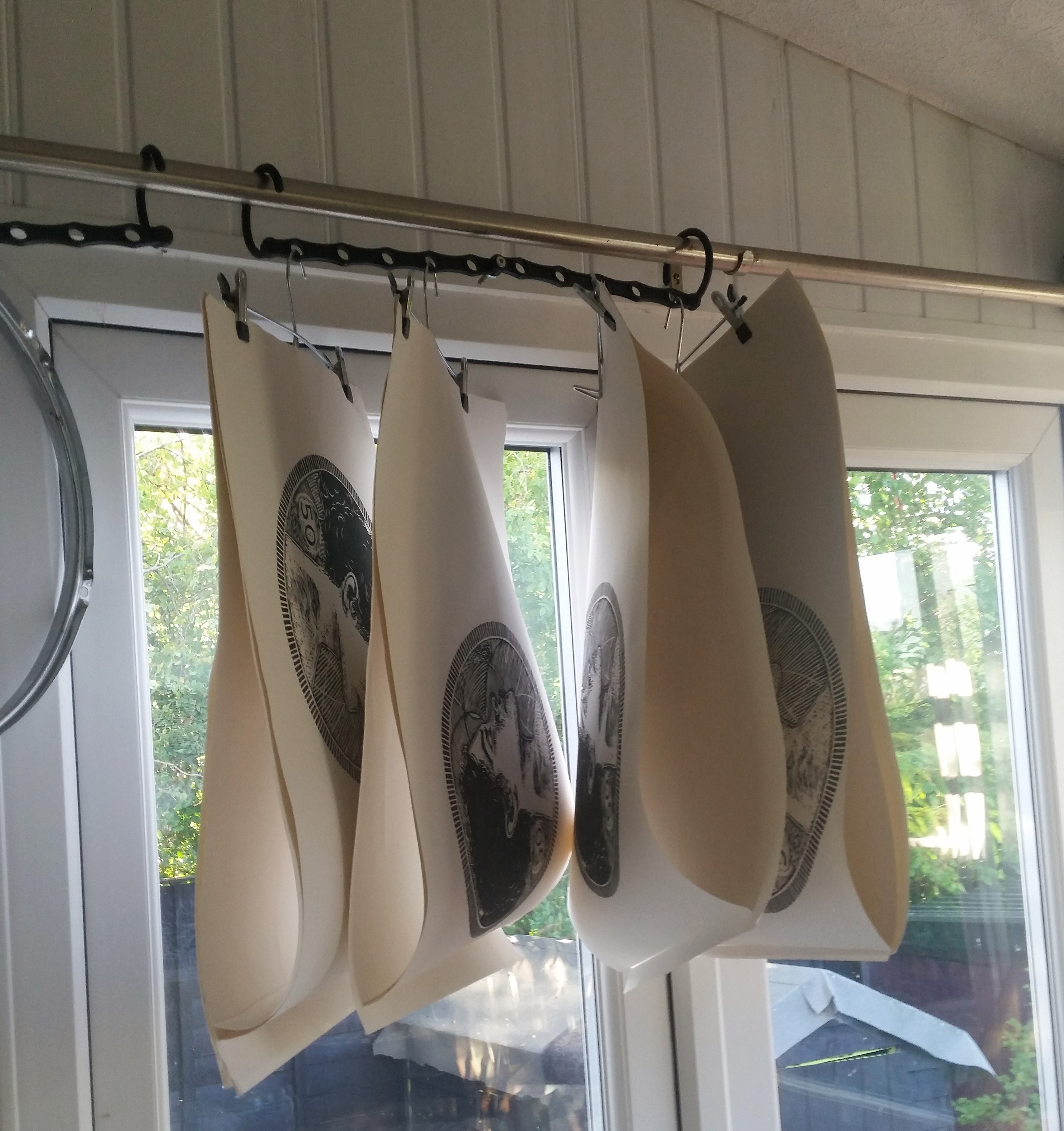 Alternative drying rack