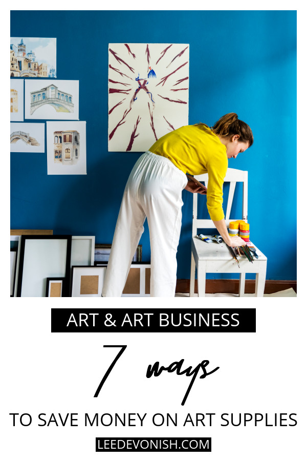 7 ways to save money on art supplies | Lee Devonish