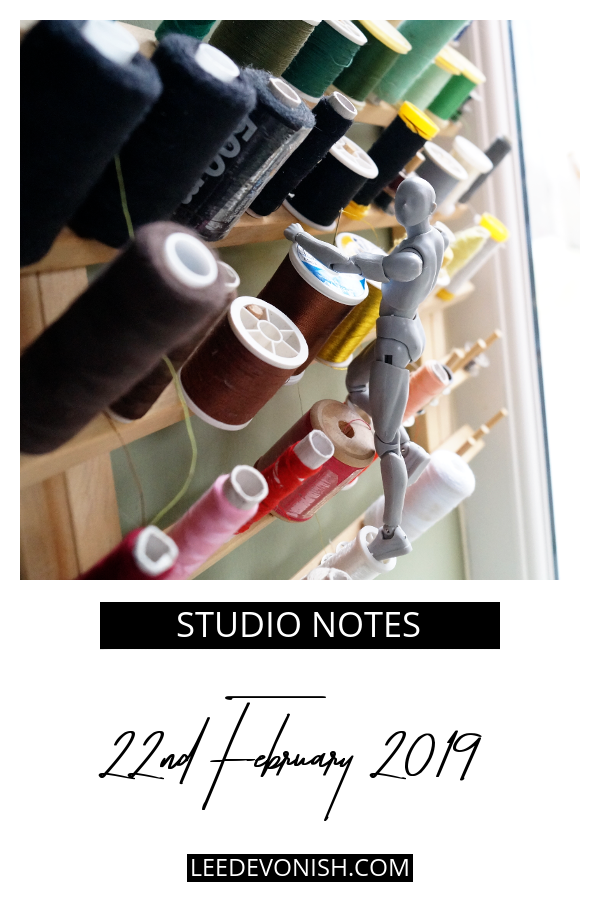 Studio Notes 22/02/19