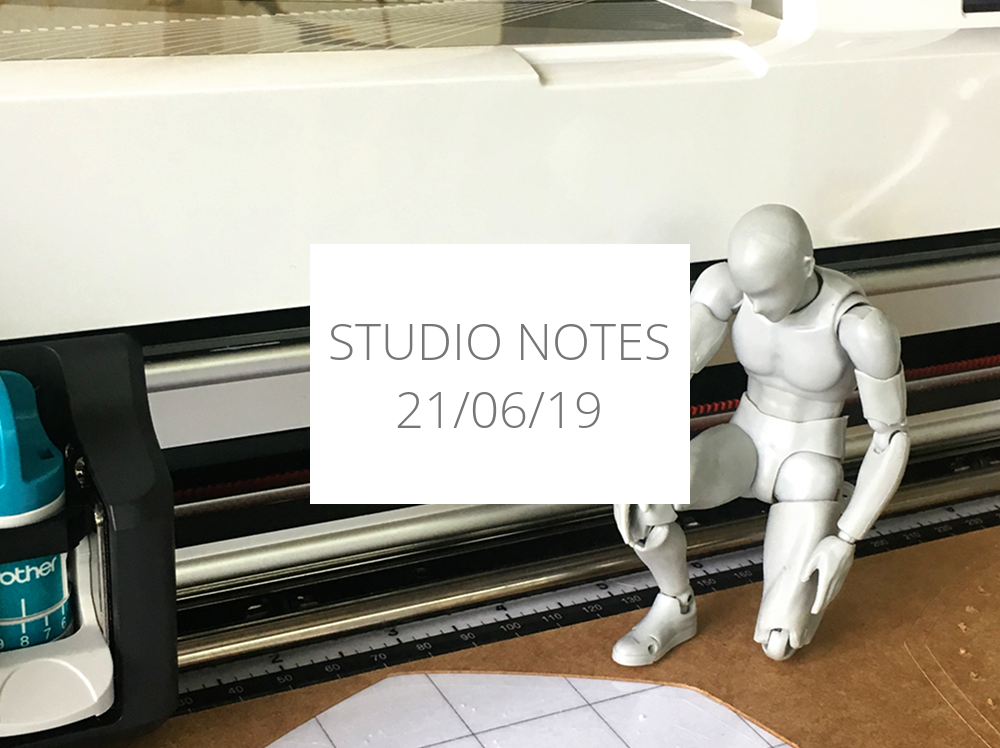 Studio Notes 21/06/19