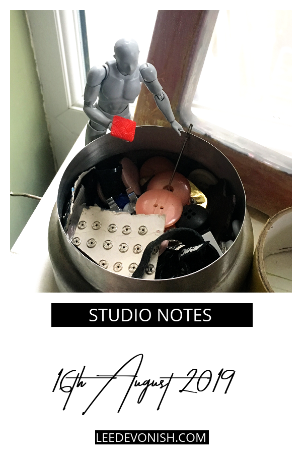 Studio Notes 16/08/19
