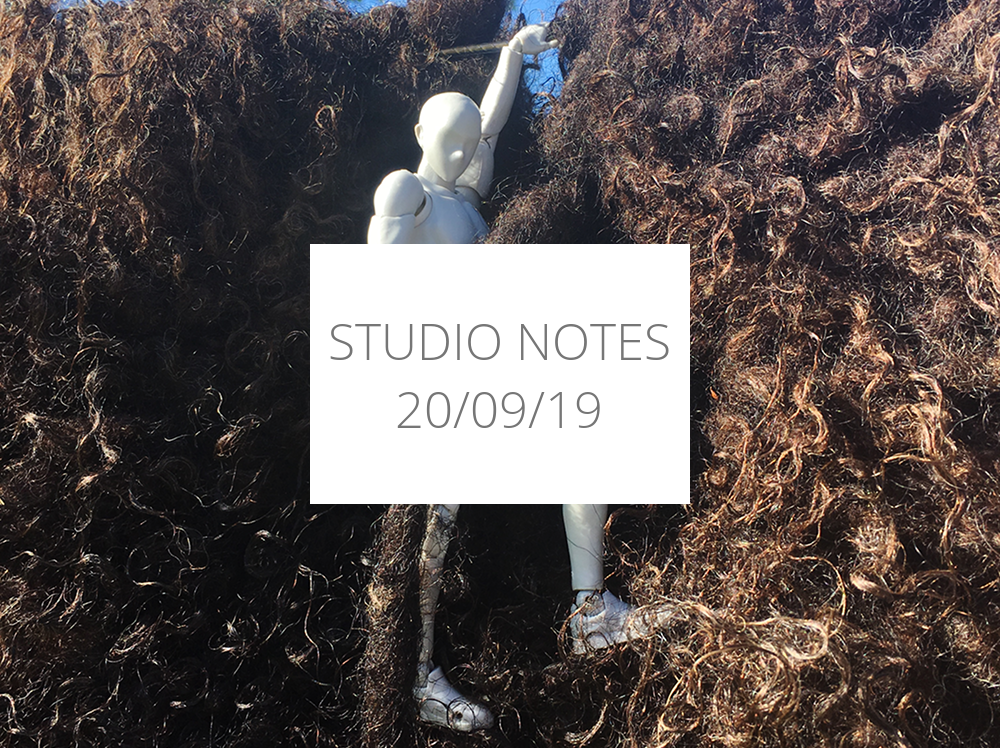Studio notes 20/09/19