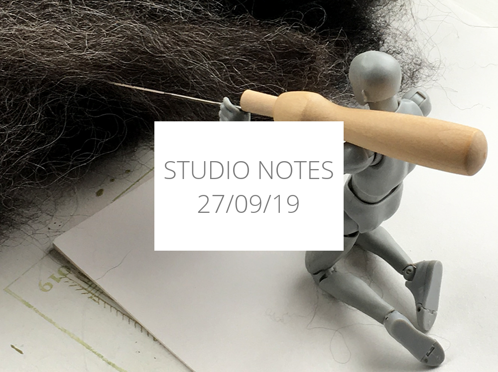 Studio Notes 27/09/19