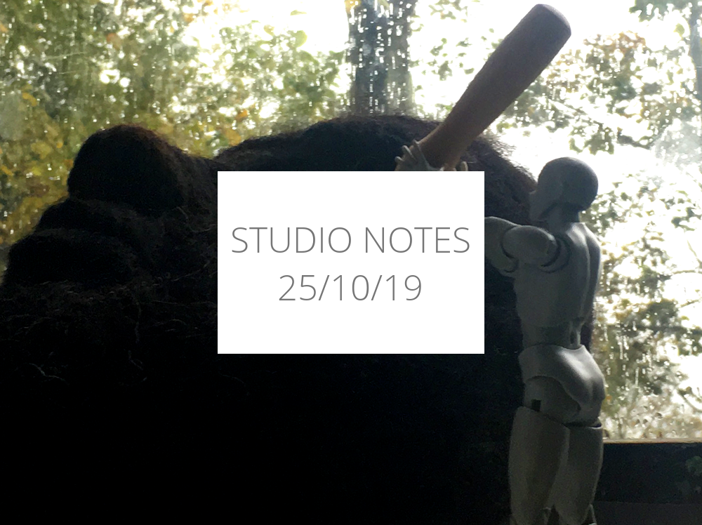 Studio Notes 25/10/19