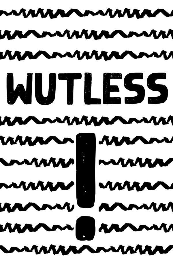 Wutless meaning and etymology