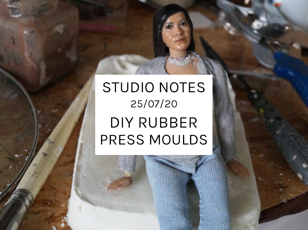 Studio Notes 25/07/20 - DIY rubber press moulds