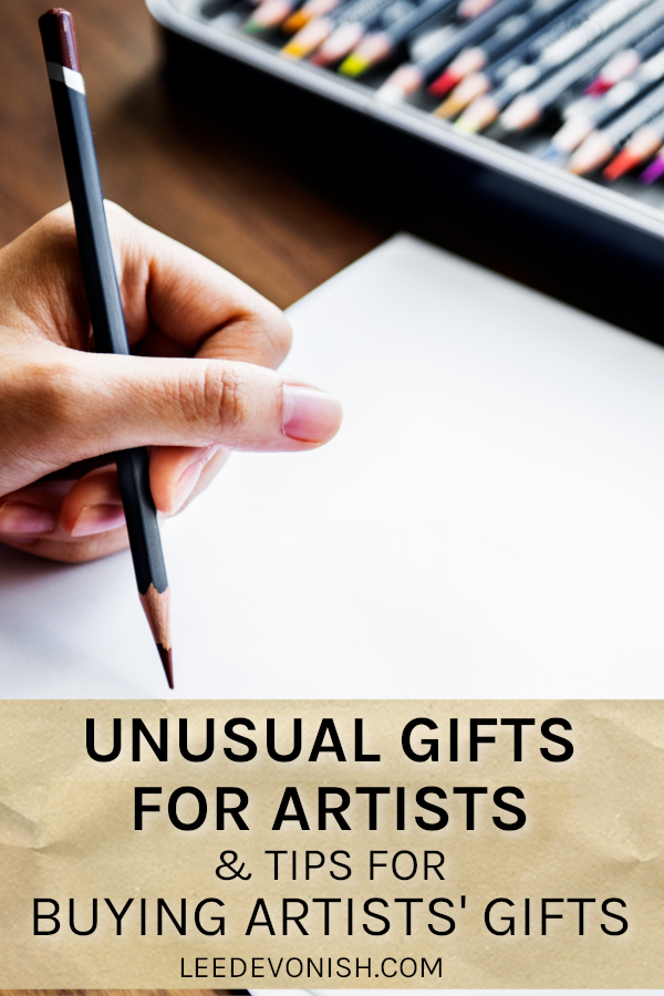 Unusual gifts for artists & tips for buying artists gifts