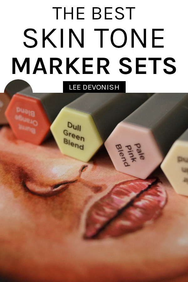 The best skin tone marker sets |  Spectrum Noir Triblend markers