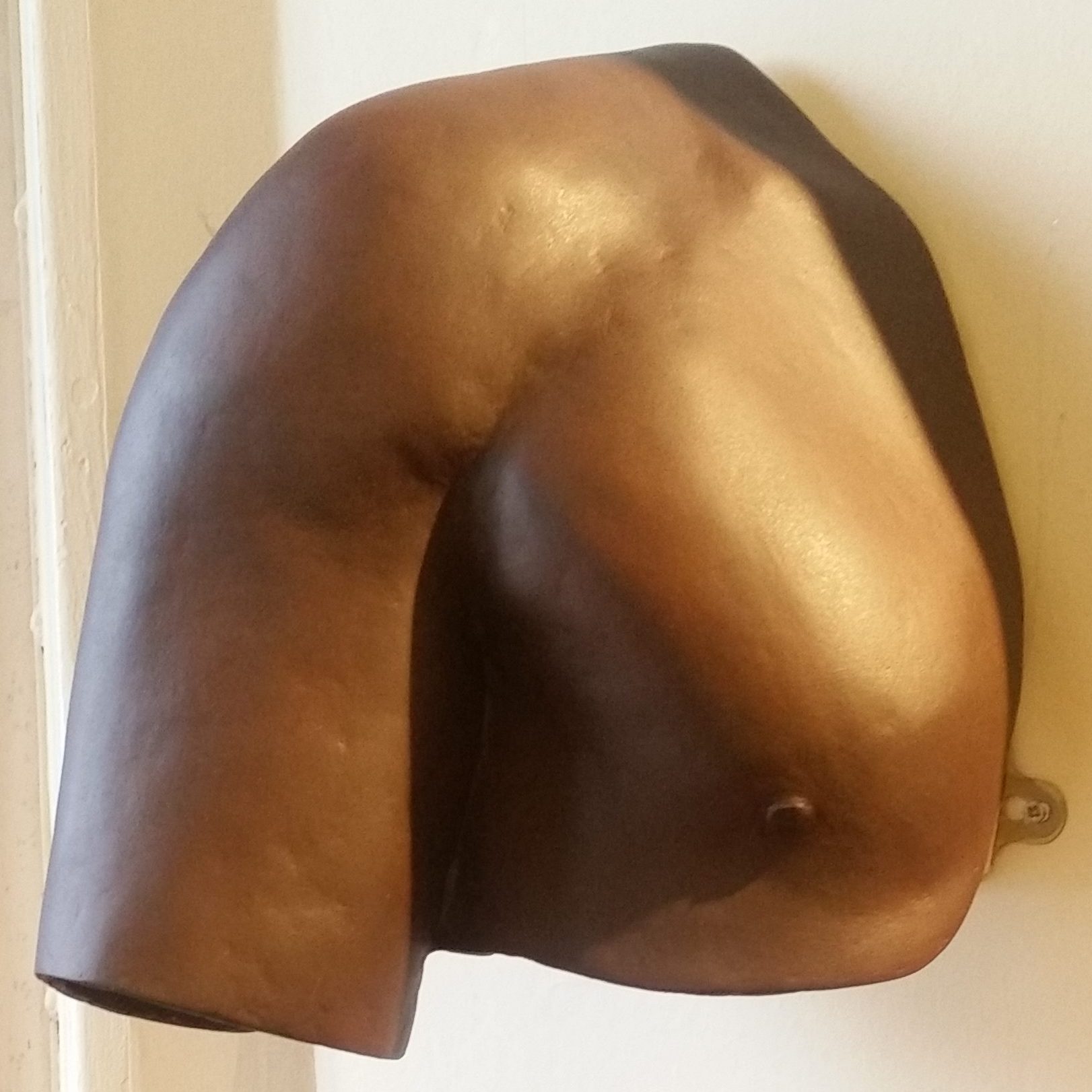 My sculpture at the Haworth Open 2017, Accrington